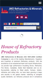 Mobile Screenshot of jmdrefractories.com